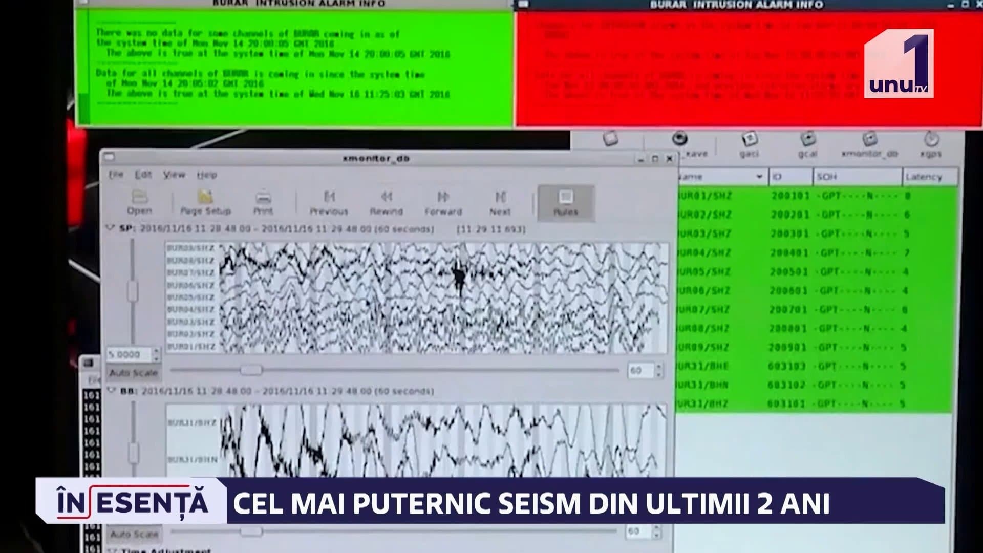 CEL MAI PUTERNIC SEISM DIN ULTIMII 2 ANI