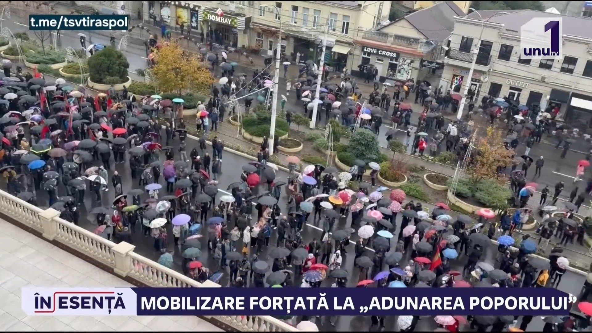 MOBILIZARE FORȚATĂ LA TIRASPOL