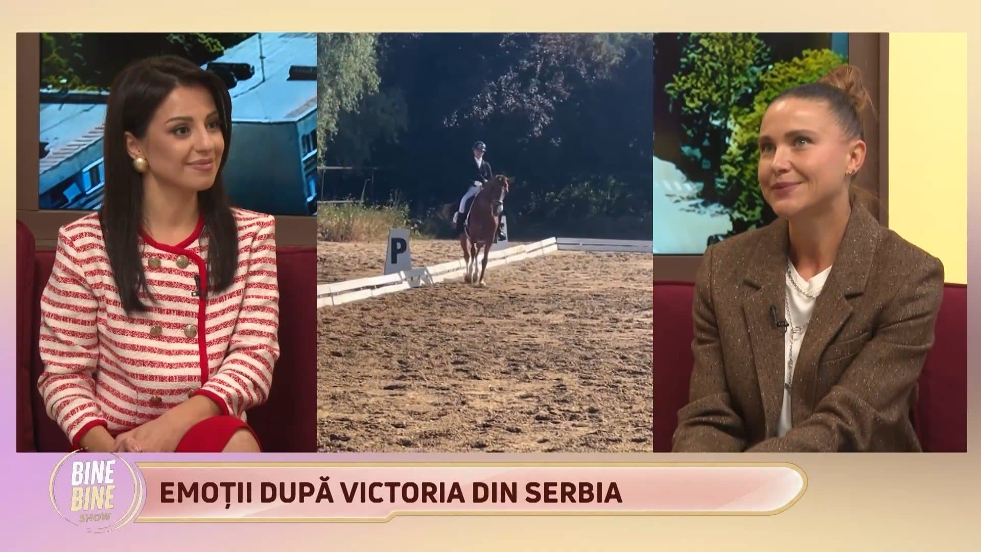 BINEBINE SHOW: Veronica Cobzac a cucerit primul loc alături de Lady Million la Campionatul Balcanic de Dresaj din Serbia /16.10.2026